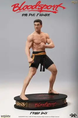 Figurine bloodsport frank dux 1/10 icon x pvc